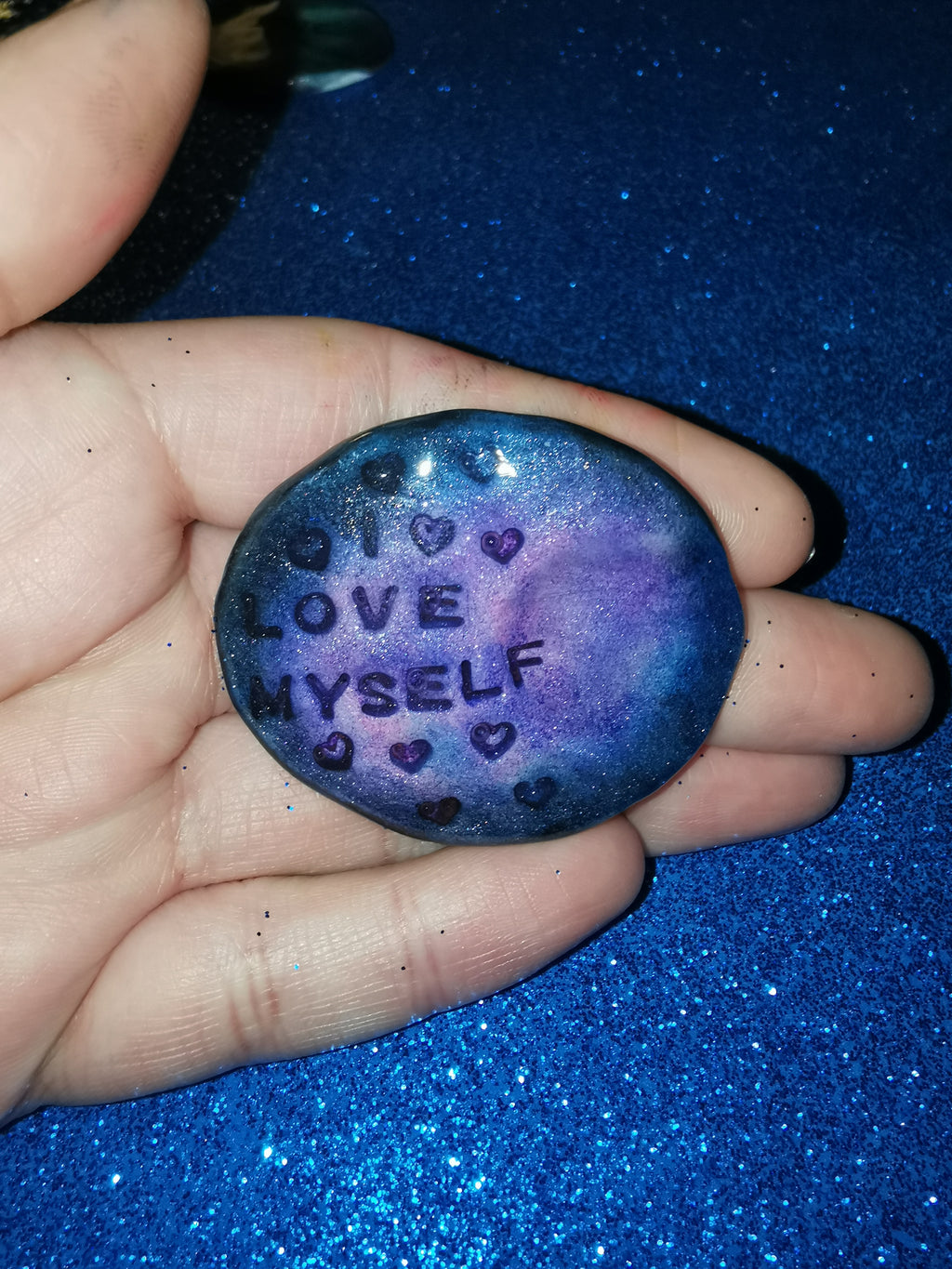 Galaxy Aurora Affirmation Worry Stones - Fresh Beginnings Set