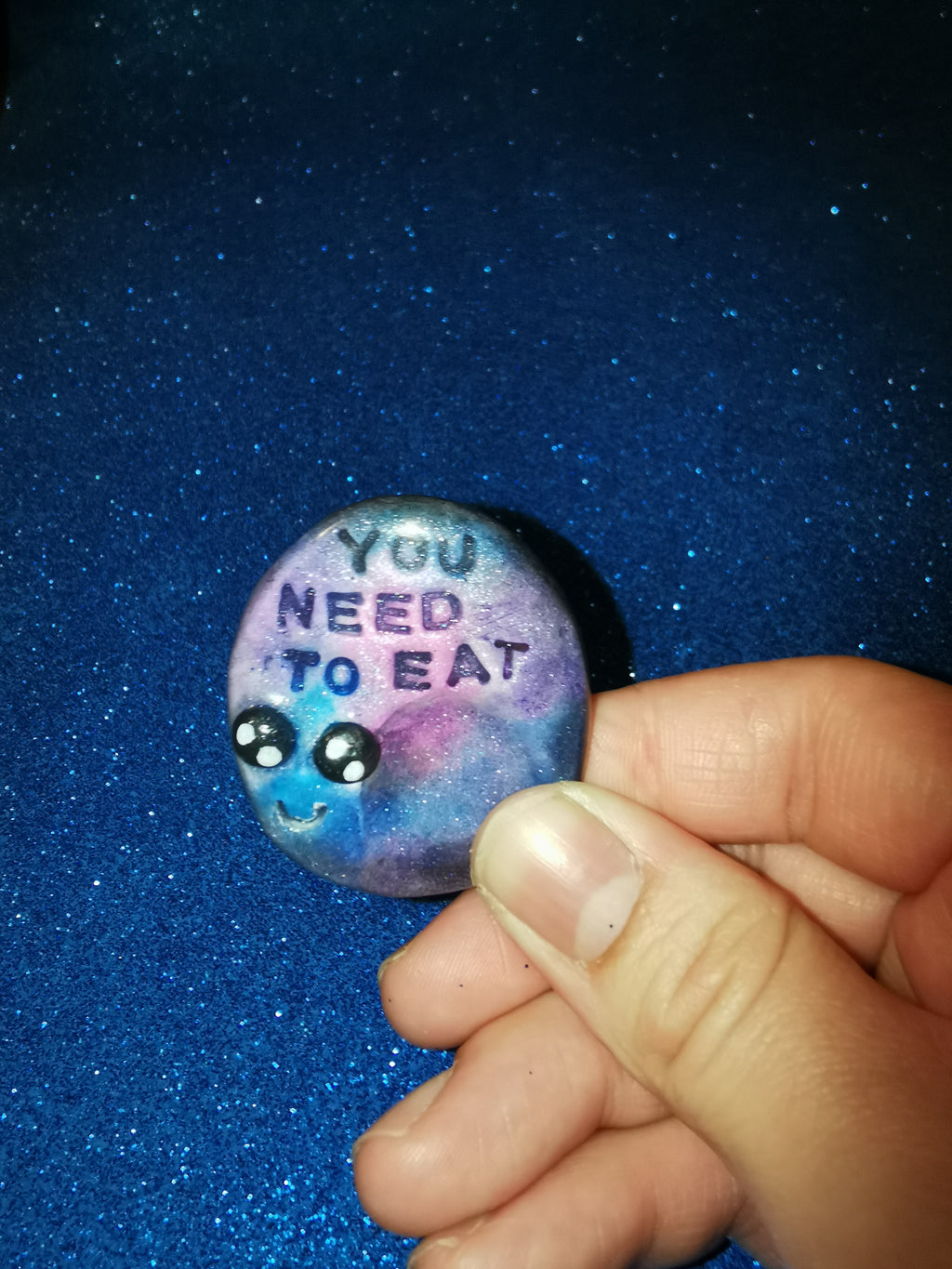 Galaxy Aurora Affirmation Worry Stone  Set - Positivity