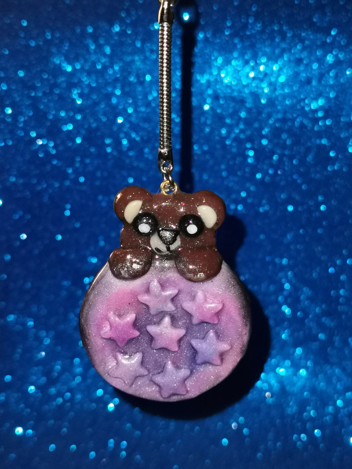 Galaxy Star Teddy Worry Stone