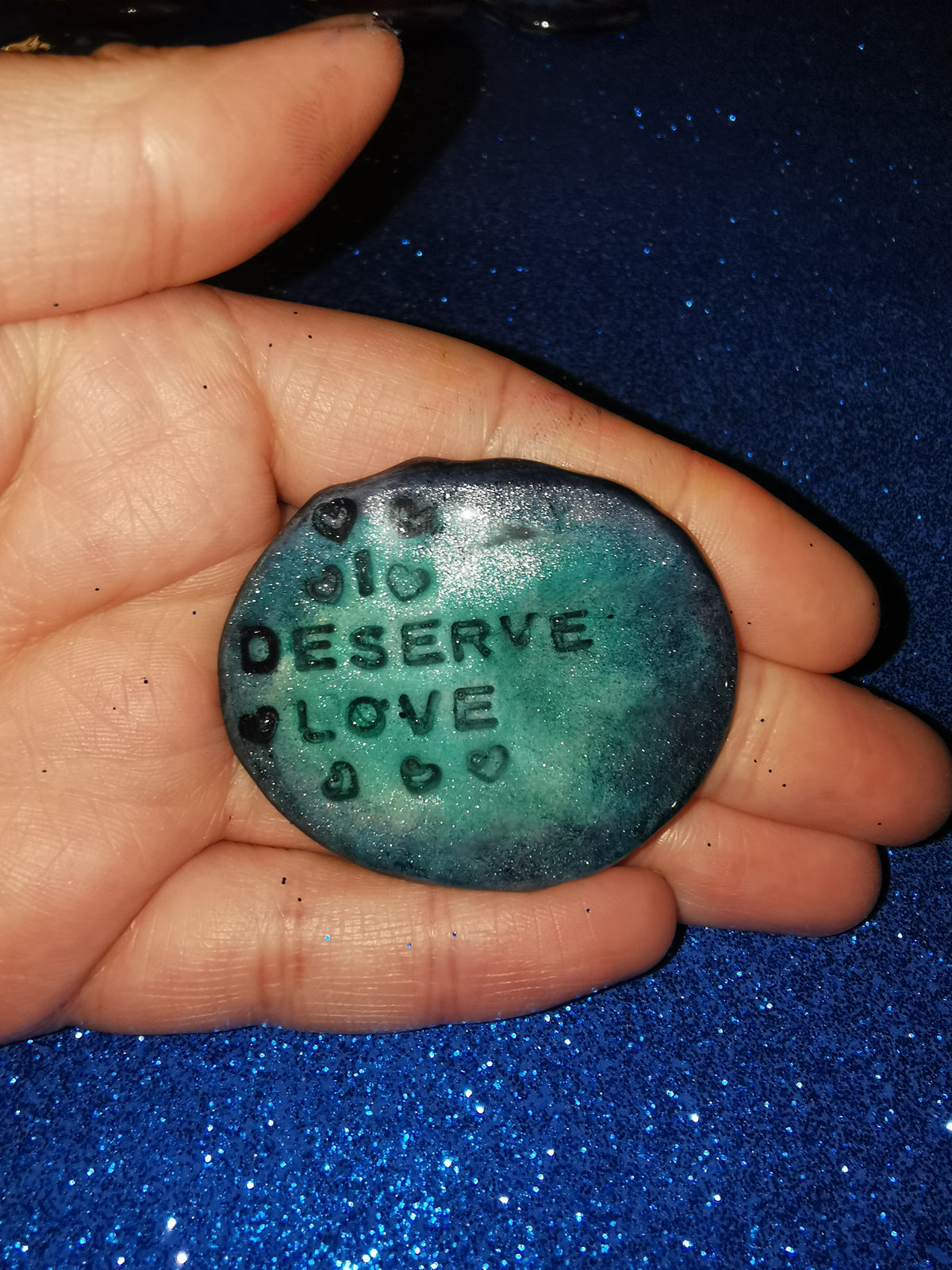 Galaxy Aurora Affirmation Worry Stones - Fresh Beginnings Set
