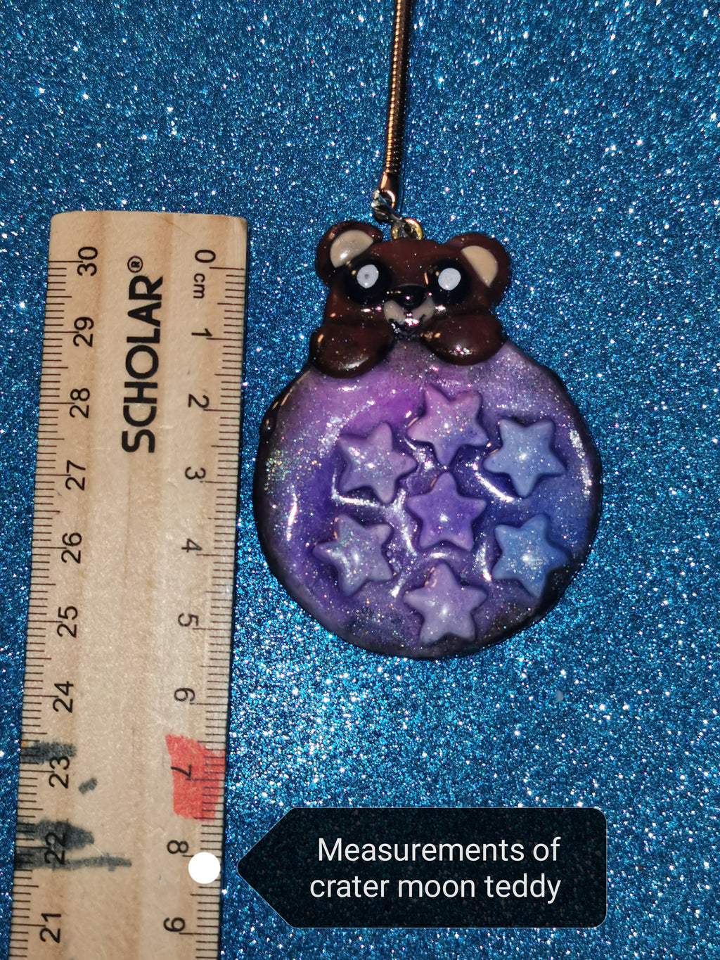 Galaxy Star Teddy Worry Stone