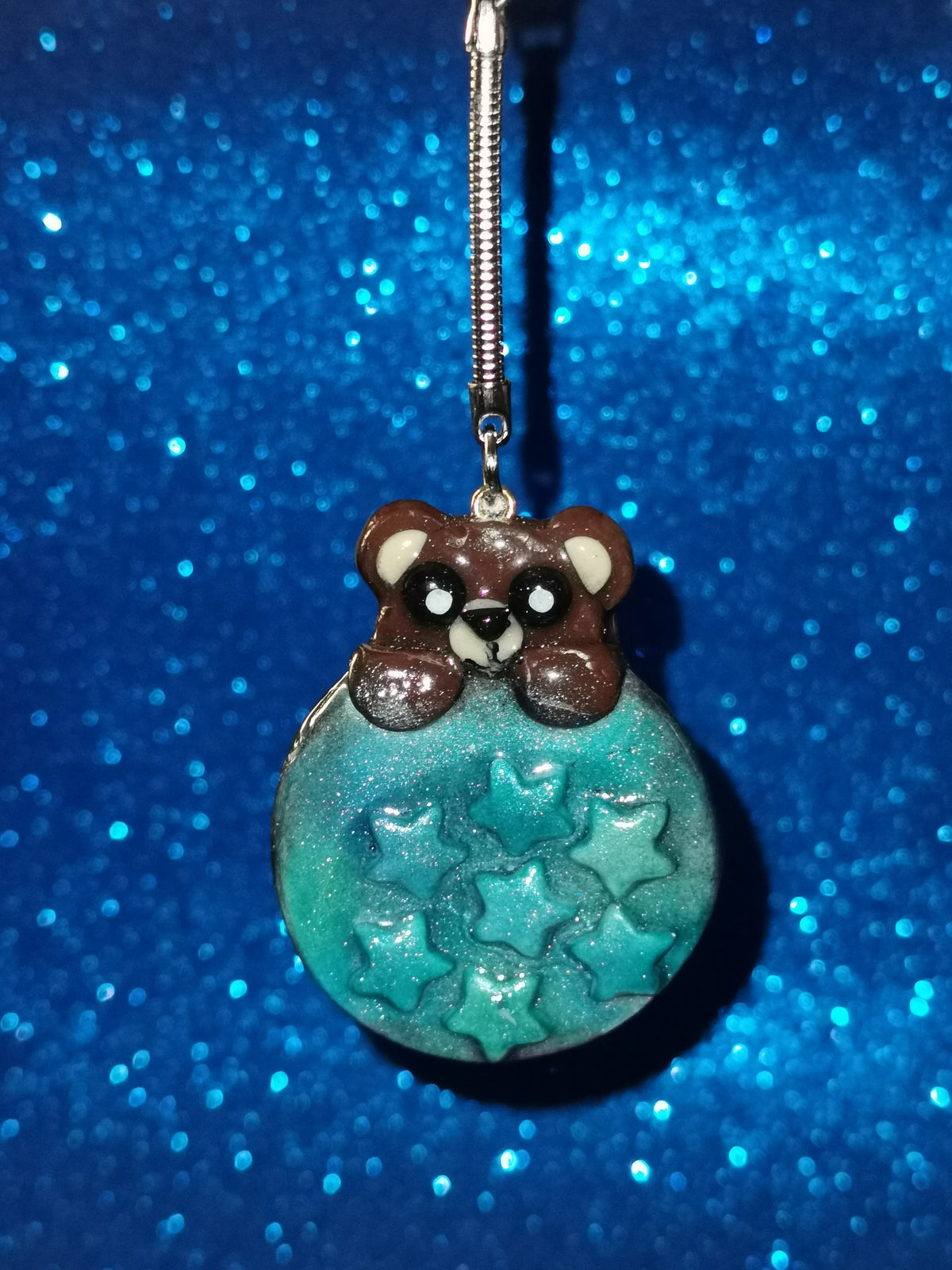 Galaxy Star Teddy Worry Stone