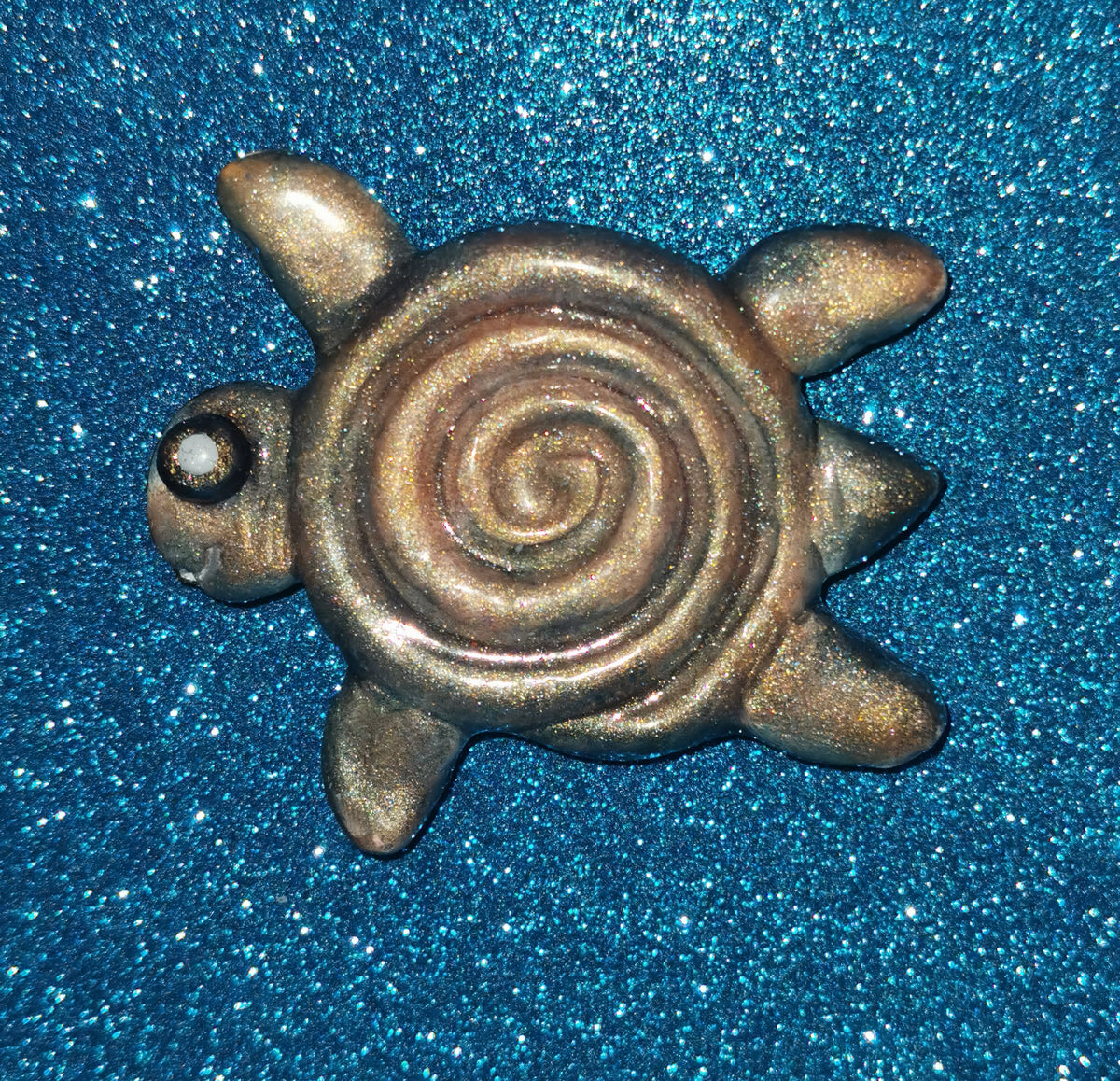 Swirly Turtle Worry Stone