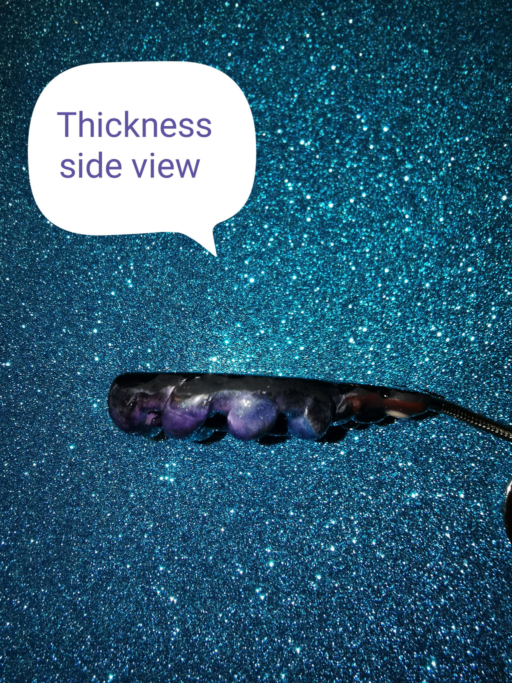 Galaxy Ripple Wave Teddy Bear Worry Stones